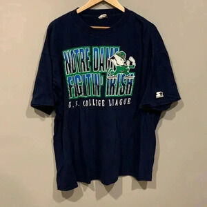 Vintage Starter Norte Dame Fighting Irish T-Shirt